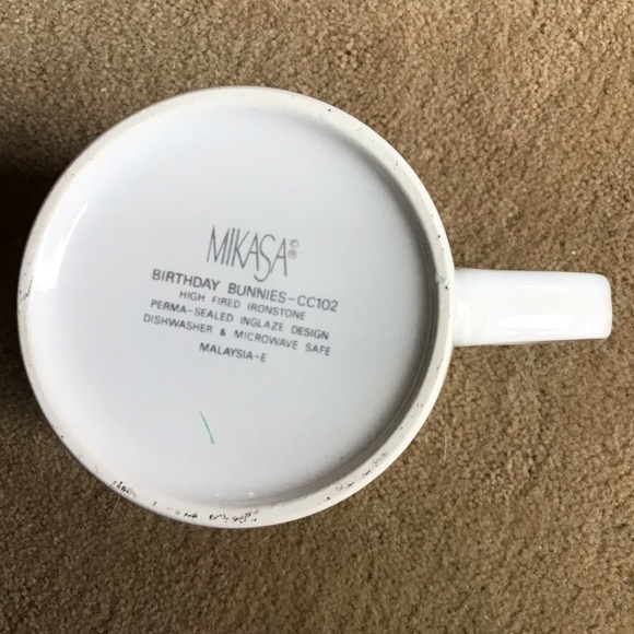 Mikasa - Birthday Bunny  Coffee Cup - Picture 4 of 5